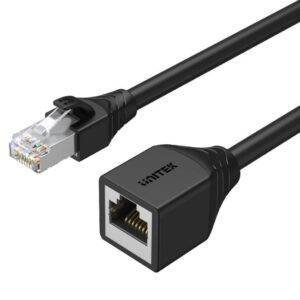 Extensor cable de red cat 6 macho hembra 1 metro