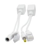 Par Cable Poe Inyector Rj45 Ethernet 12v Camaras IP - Imagen 4