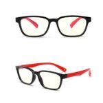 Lentes filtro Luz azul Pantallas Negro con Rojo - Imagen 4