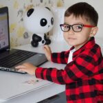 Lentes filtro Luz azul Pantallas Negro con Rojo - Imagen 7