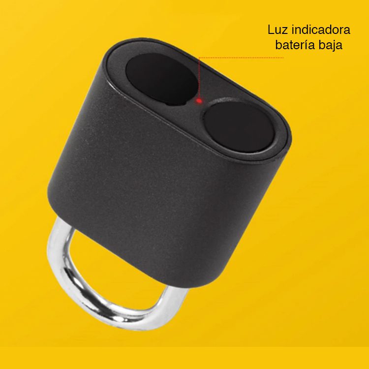Candado con huella digital recargable resistente al agua - Imagen 5