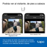 Timbre inalámbrico con cámara y audio 5mp 2K - Imagen 4