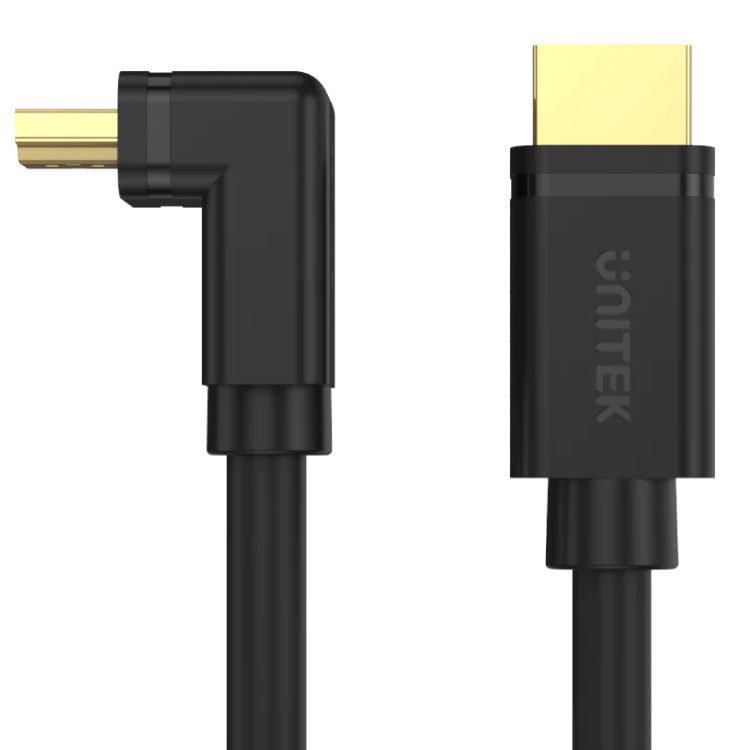 Cable HDMI 2.0 ángulo 90 4K 60Hz 3 metros - Imagen 2