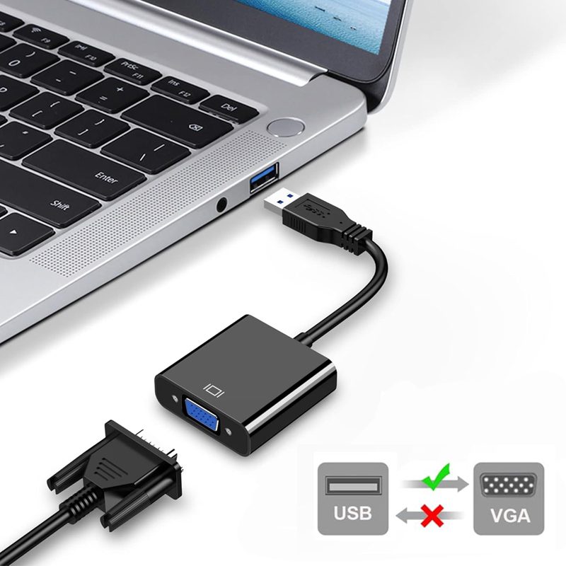 Cable Adaptador USB 3.0 a VGA Conversor - Imagen 3
