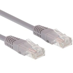 Cable de red 25 metros cat 5e Rj45 Lan Gris
